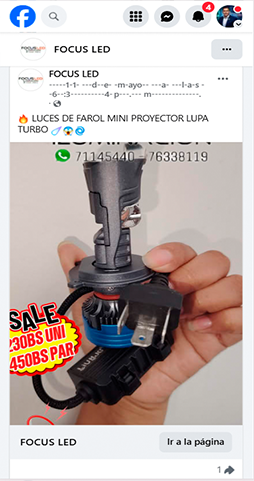 Catálogo de productos